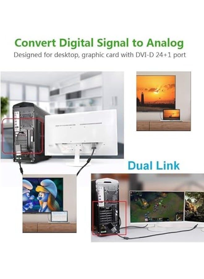 DVI to VGA Adapter – Connect PC to Monitors & Projectors - Image 3