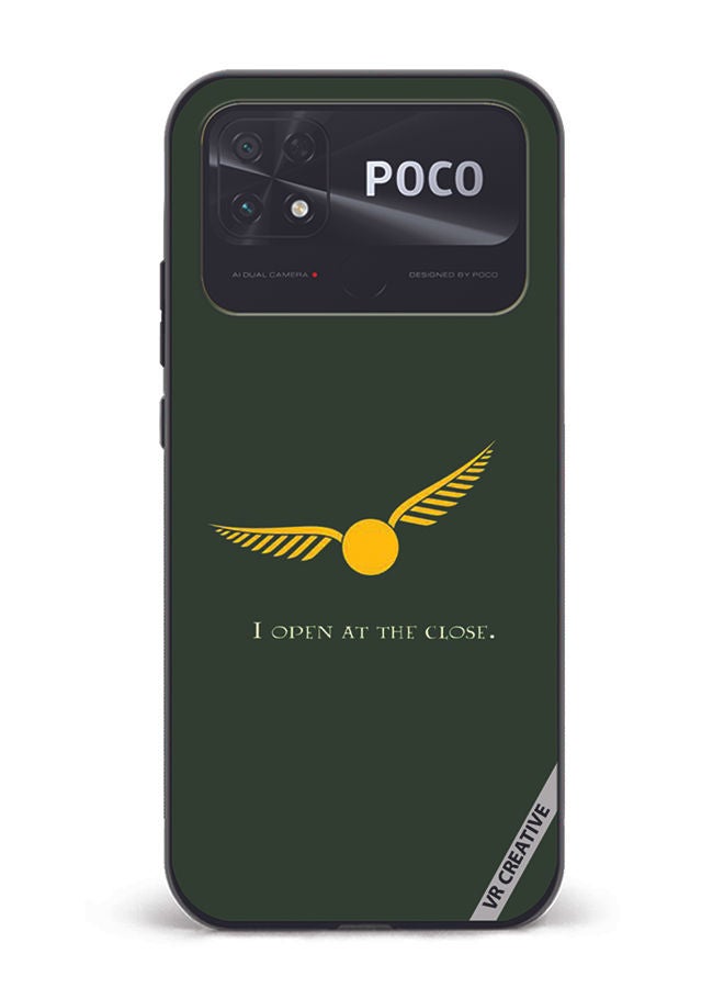 VR CREATIVE Protective Case Cover For Xiaomi Poco C40 I Open At The Close Design Multicolour - Image 1