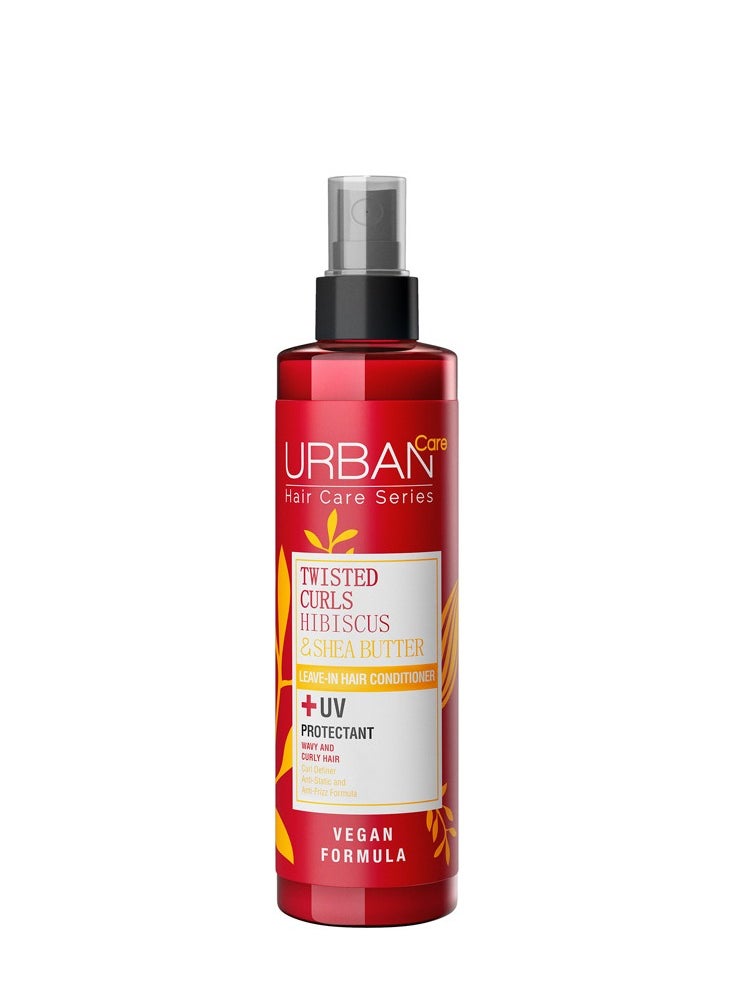 Urban Care Urban Care Twisted Curls Hibiscus & Shea Butter Leave In Conditioner Spray (2 Phase)  - Image 2