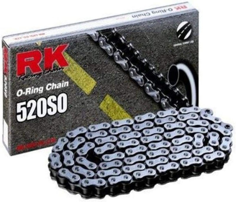 سلسلة RK Racing 520-SO-78 O-Ring - سلسلة فولاذية 78 حلقة للشارع والطرق الوعرة