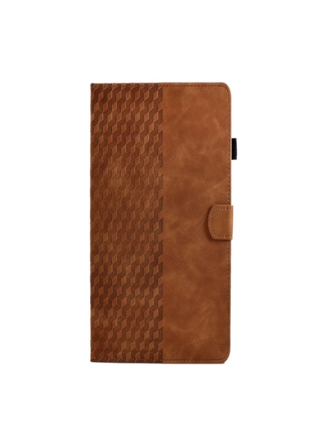 جراب Butu الذكي القابل للطي المغناطيسي والمتوافق مع Lenovo Tab P11 Pro الجيل الثاني، مزود بخاصية التشغيل/الإيقاف التلقائي، مصنوع من جلد PU بنقشة A5، مع غطاء لفتحة البطاقات، لون زيتوني. - Image 1