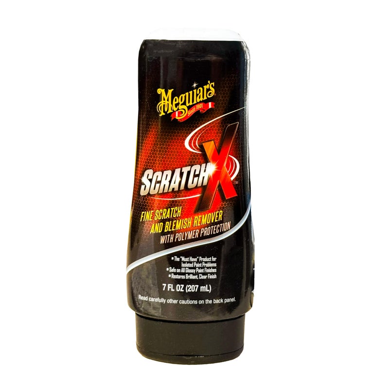 ميجواير Meguiar's ScratchX Car Paint Scratch Remover, 207ml – New Formula with Micro-Abrasive Technology for Quick & Safe Removal of Fine Scratches, Swirls & Blemishes, Clear Coat Safe, Adds Wax Protection - Image 2