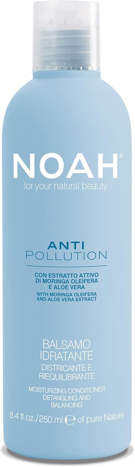 Noah AntiPollution Moisturizing Conditioner 250ml SiliconeFree Balancing with Moringa Oleifera Aloe Vera for All Hair Types