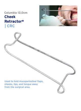 Dental Instrument Columbia Cheek Retractor 12,0cm - pzsku/Z7401950118DCEF0876A2Z/45/1746682338/203716d2-31a3-4c7c-8059-0b215c357c48