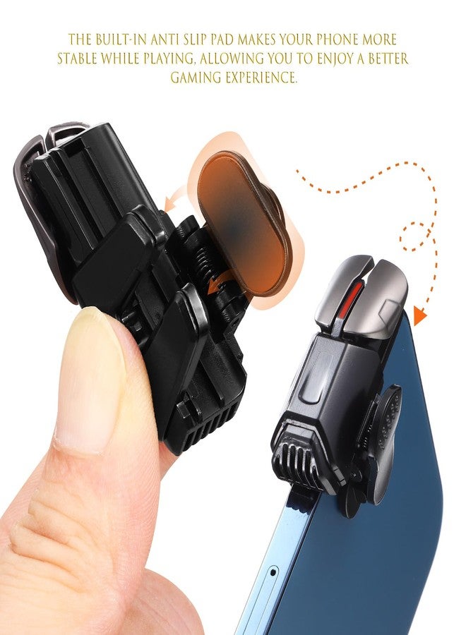 ARTIBETTER Mobile Game Controller Trigger Buttons for Phones with Control Sticks 3 Pairs Gaming Triggers Compatible with Android and iOS Mobile Phone Game Controllers - Image 4