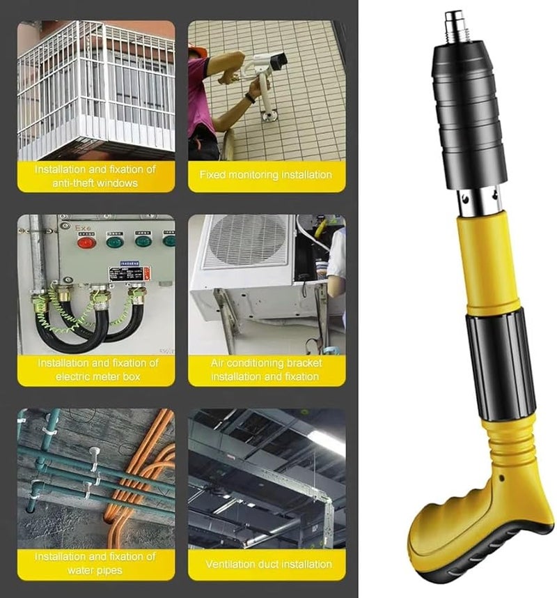 Multipurpose Low Noise Manual Nailer Tool for Wall Woodworking and Decoration - Image 3