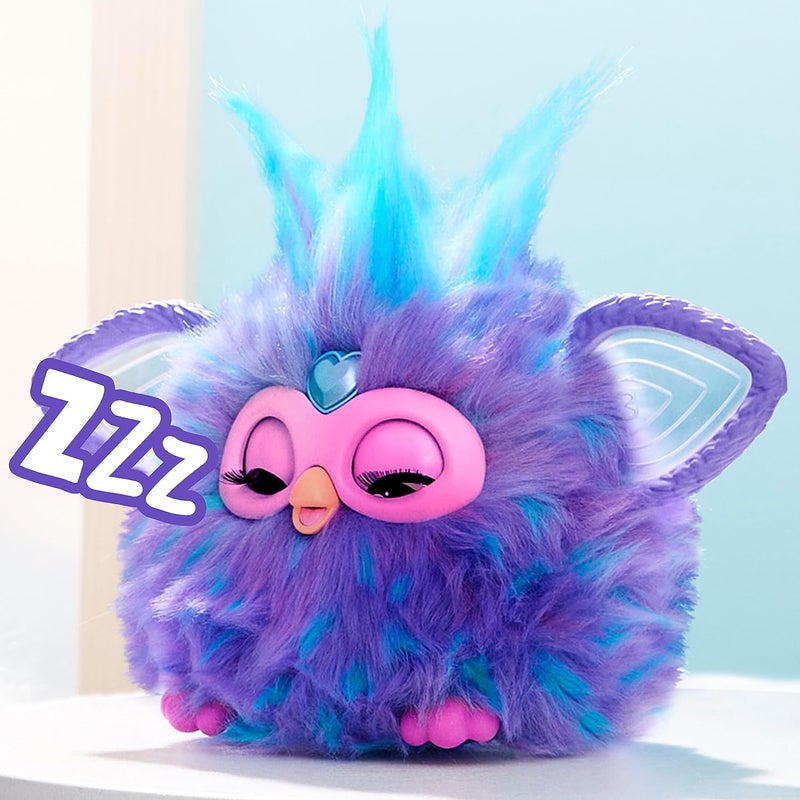 Furby Purple, 15 Fashion Accessories, Interactive Plush Toys for 6 Year Old Girls & Boys & Up, Voice Activated Animatronic - Image 5