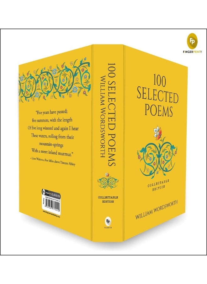100 Selected Poems, William Wordsworth: Collectable Hardbound edition [Hardcover] WILLIAM WORDSWORTH  - Image 4