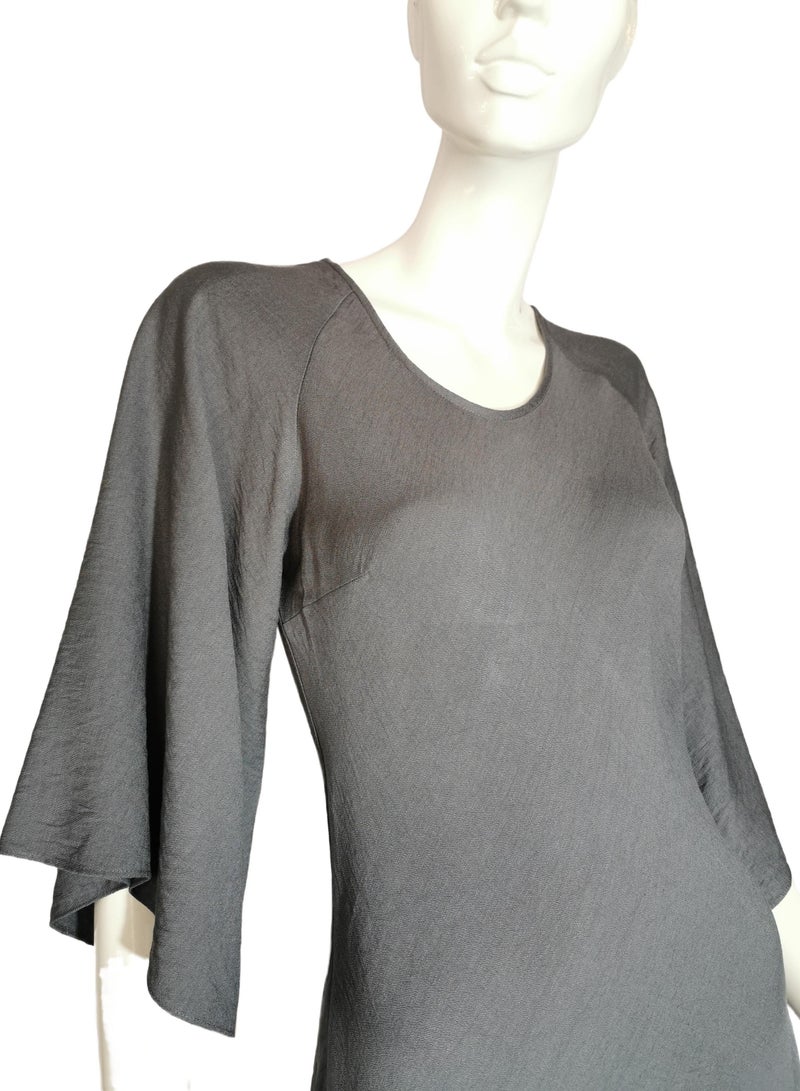 Sana'a Kayum Cool Grey summer dress  - Image 2