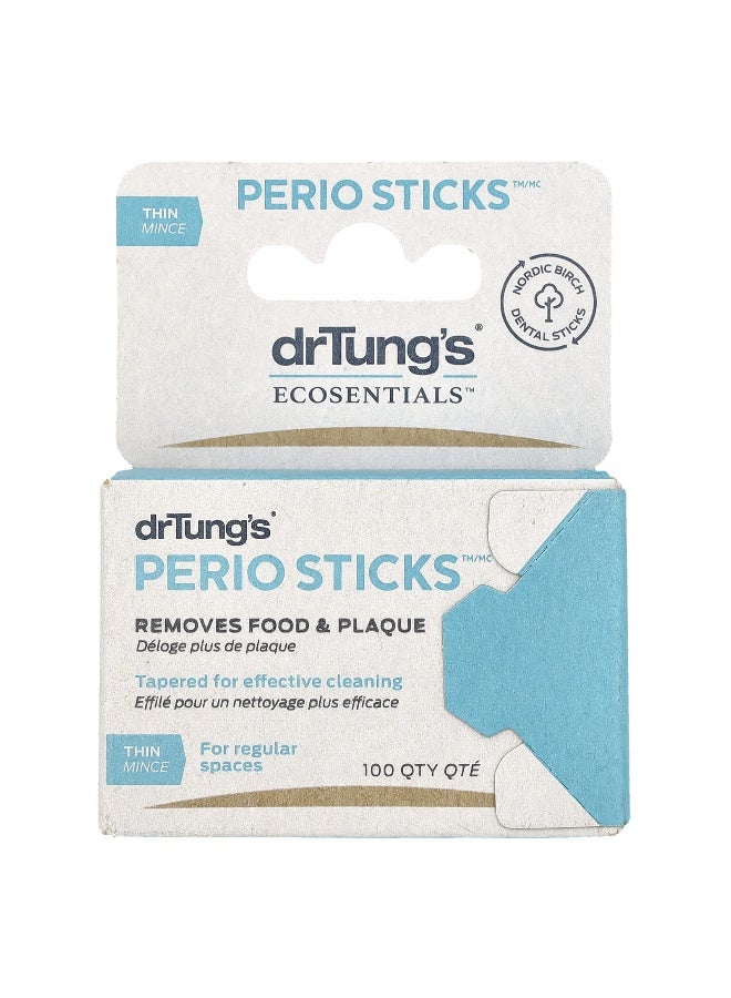 drTung's Dr. Tung's, Perio Sticks™, Thin, 100 Sticks  - Image 1