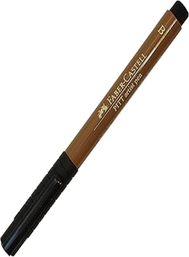 Faber castell pitt artist pen - b - raw umber