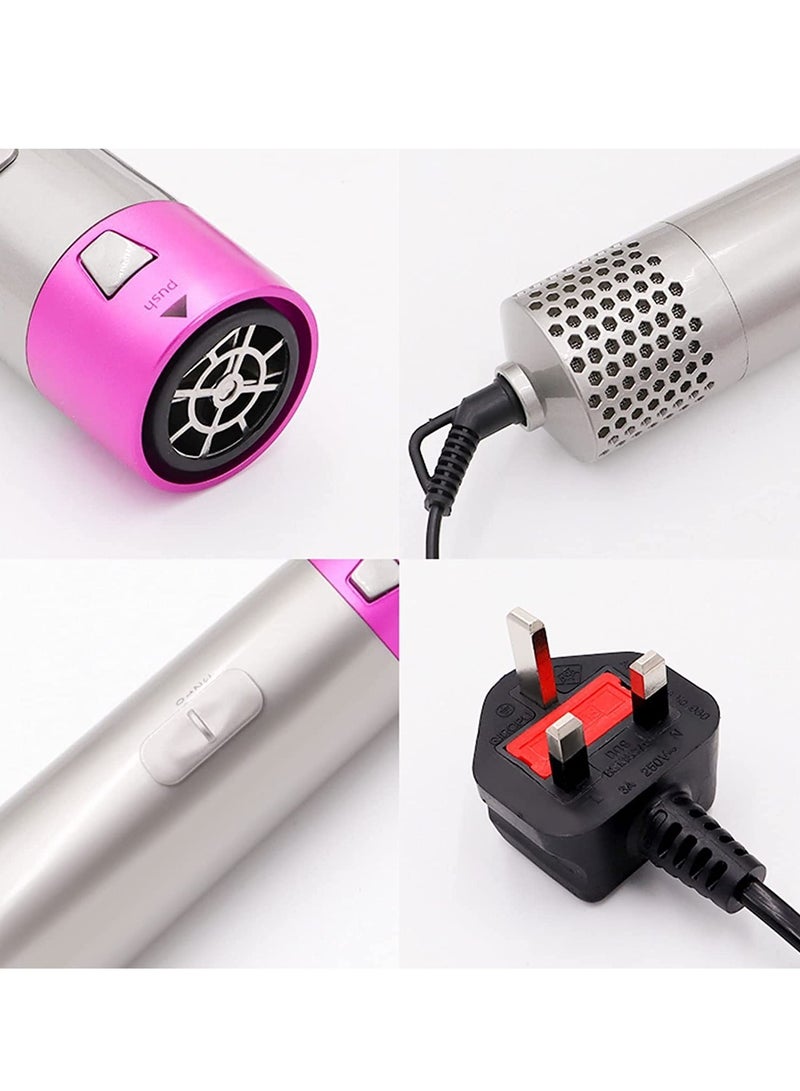 Curling Iron 5 in 1 multifunctional, hair dryer ,hair curler brush , hot air brush ,rotating brush portable - Image 4