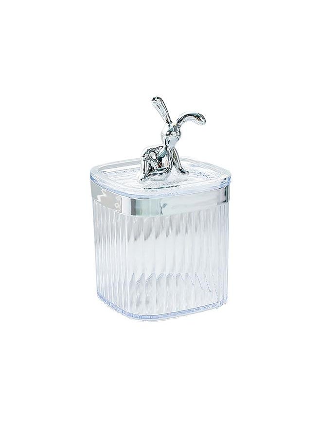 Thoraya Toothpick Holder Large Capacity Fashion Look Toothpick Container Storage Box Jar for Home Restaurant Transparent  - Image 2