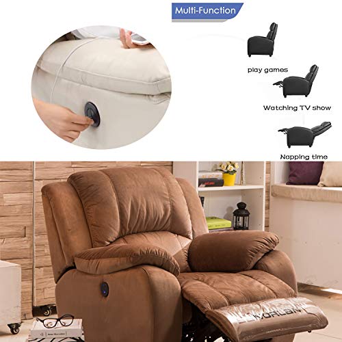 Podoy Power Recliner Switching Replacement with USB, 2 Button 5 pin Round Hand Control Handset Plug Replacement Compatible with Ashley Okin Limoss Lane KDPT(KAIDI) Electric Lift Chair Recliner Sofa - Image 2