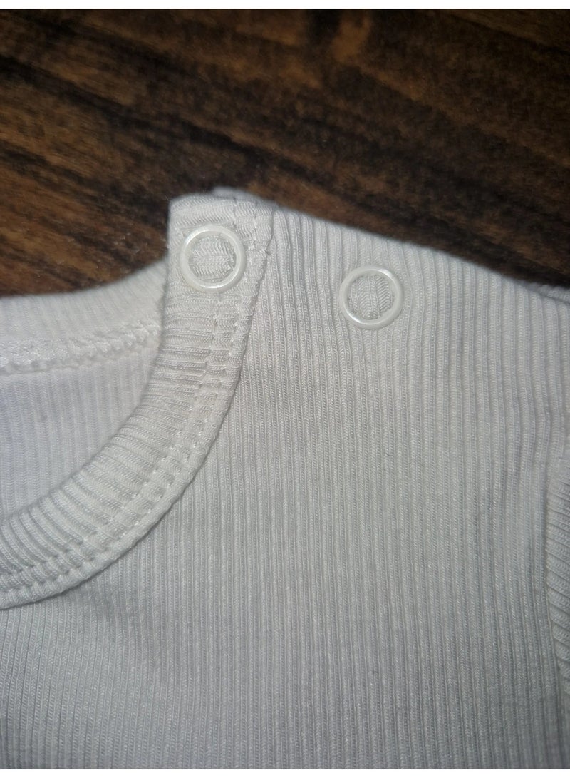 Oceakids Ribbed Bamboo Bodysuit - Image 3
