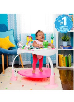 Bright Starts Bright Starts Bounce Bounce Baby 2-in-1 Activity Jumper & Table - Playful Palms  - Image 3