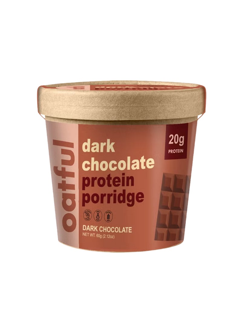 Oatful أكواب دقيق الشوفان بالبروتين والشوكولاتة الداكنة - Image 1