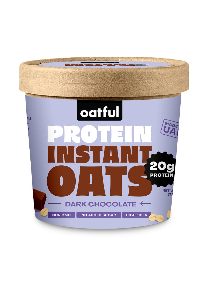 Oatful Dark Chocolate Protein Porridge Cup - Image 1