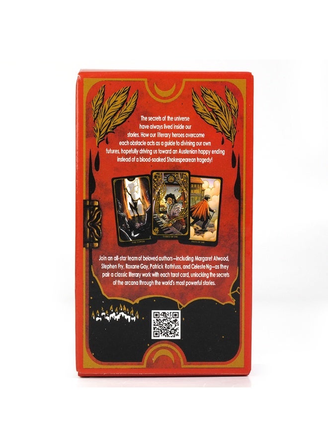 NIBEMINENT 78 Cards "Literary Tarot Classic Edition" Tarot Deck Set Unveiling the Mysteries of Classic Literature Party Table Game Interactive Board Game - Image 5