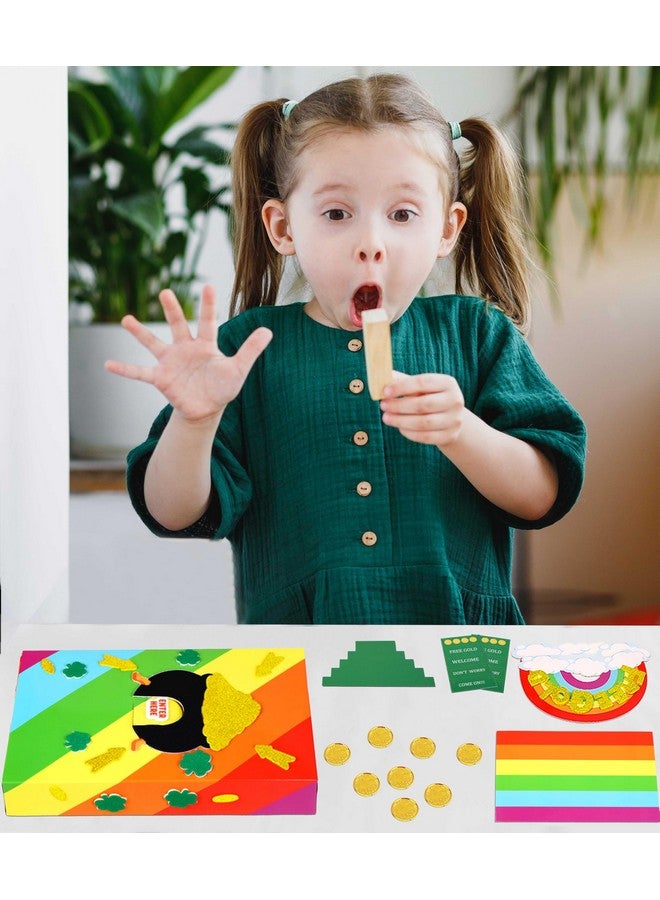 luck sea St Patricks Day Crafts for Kids: Leprechaun Trap DIY Kit Decorations Art Toys Gifts for Classroom Activities Party Supplies - Image 2