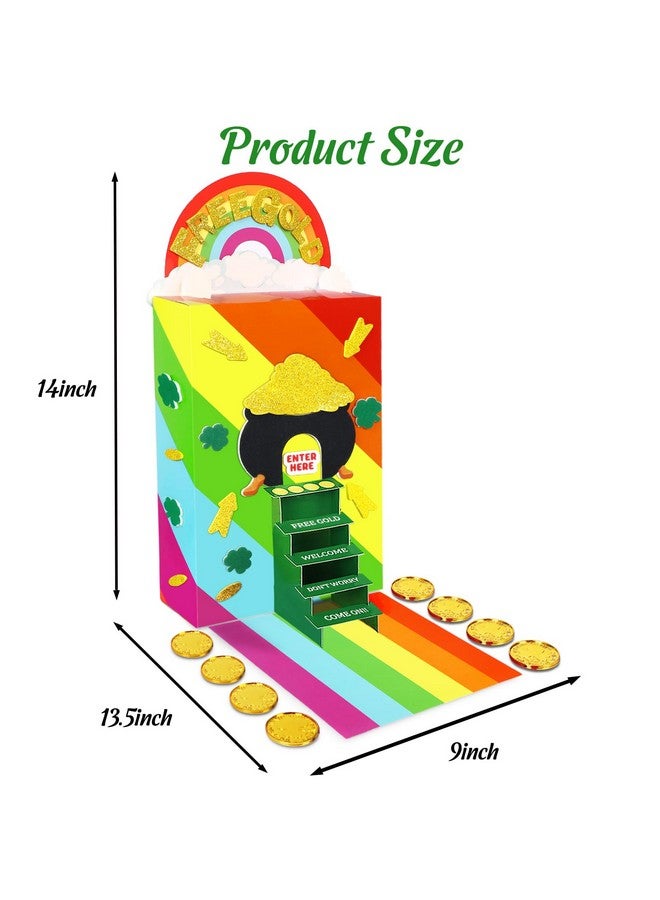 luck sea St Patricks Day Crafts for Kids: Leprechaun Trap DIY Kit Decorations Art Toys Gifts for Classroom Activities Party Supplies - Image 5