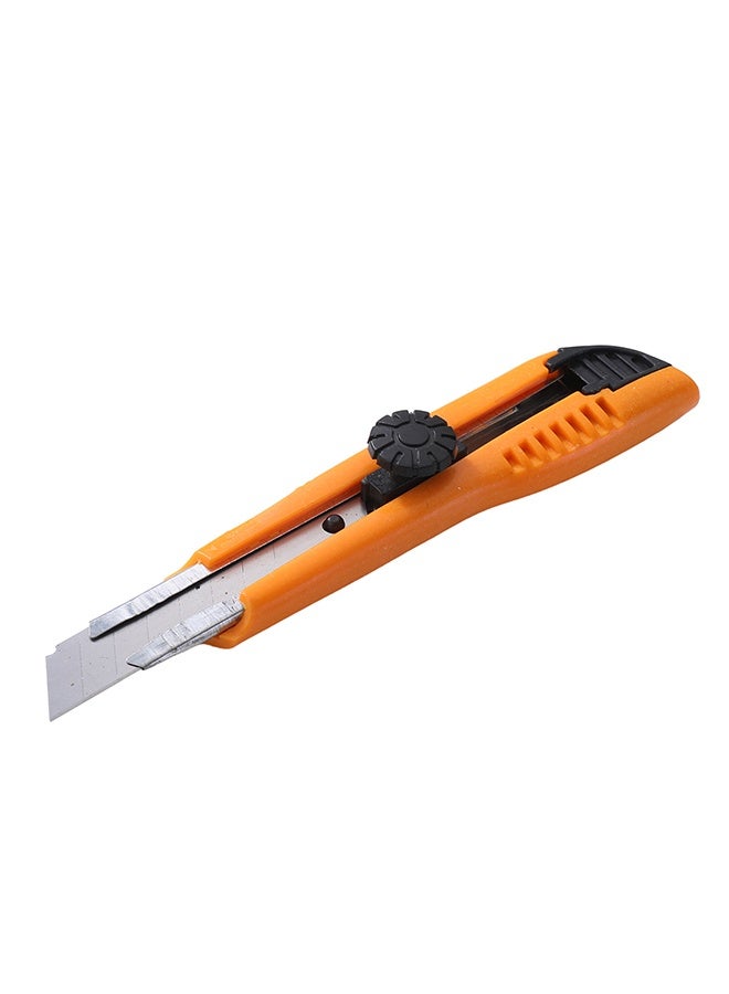 LAWAZIM Box Cutter - 18mm - Retractable Utility Knife with Dial Lock, Snap-Off Blade Cutter, Precision Cutting Tool for Cardboard, Paper, Fabric, DIY and Packaging Use - Image 4