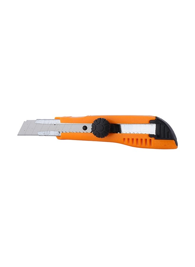 LAWAZIM Box Cutter - 18mm - Retractable Utility Knife with Dial Lock, Snap-Off Blade Cutter, Precision Cutting Tool for Cardboard, Paper, Fabric, DIY and Packaging Use - Image 3