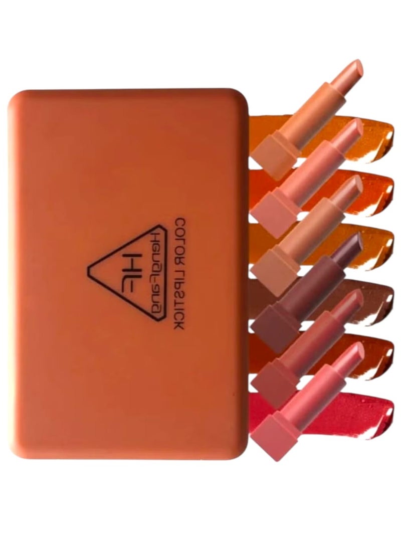 Heng Fang 9-Color Eyeshadow Palette with 6-Piece Multi-Color Lipstick - Image 3