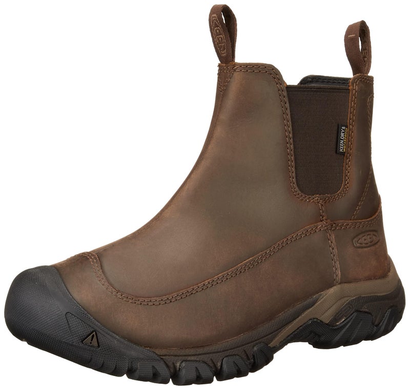 أحذية ثلج عازلة للماء للرجال من كين Anchorage 3 بلون داكن EarthMulch 75