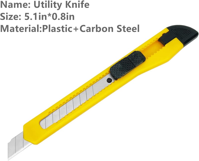 CARTINTS Professional Window Film Tint Install Tool Kit for Home Auto Glass Film Tint, Vinyl Film Tool Kit with 500ml Spray Bottle, Rubber Squeegee, Scraper, Utility Knife - Image 4