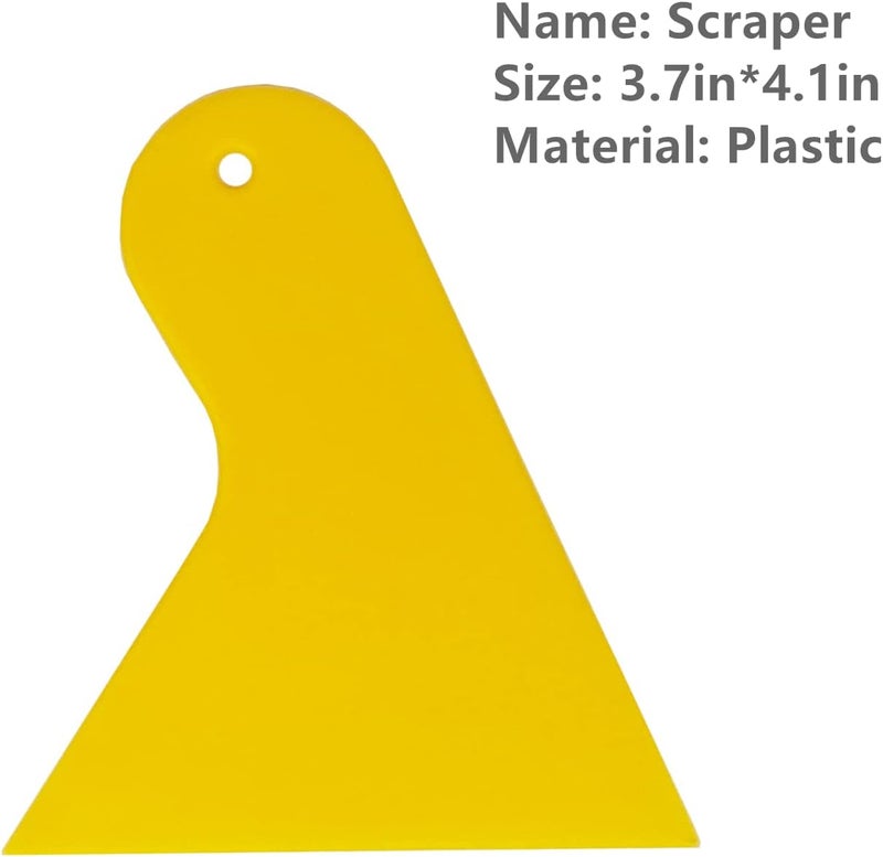 CARTINTS Professional Window Film Tint Install Tool Kit for Home Auto Glass Film Tint, Vinyl Film Tool Kit with 500ml Spray Bottle, Rubber Squeegee, Scraper, Utility Knife - Image 5