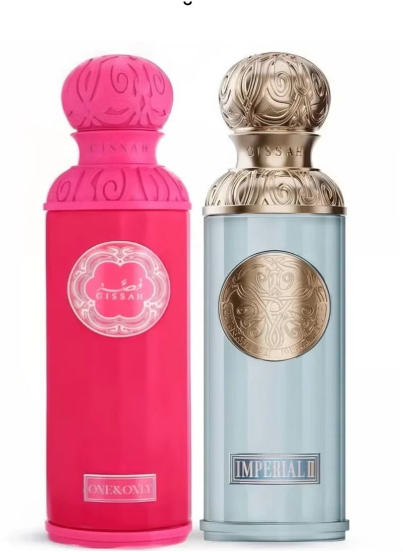 قصة مجموعة عطور قصة امبريال فالي 200 مل + قصة اونلي 200 مل 