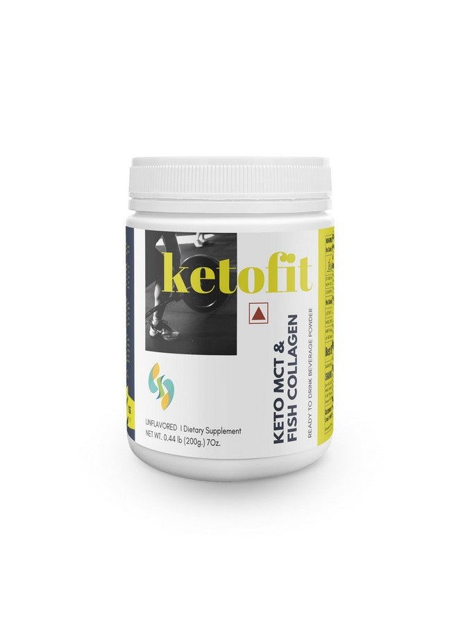 Sharrets Ketofit 200G X 3 : Mct Collagen Keto Supplement Powder For Athletes, Active Individuals, And Joggers Seeking Optimal Performance. - Image 2