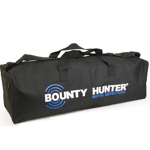 BOUNTY HUNTER حقيبة كاشف المعادن باونتي هانتر - حقيبة حمل نايلون مقاومة للعوامل الجوية مع جيب ملحقات ومقابض، تناسب نماذج S-Rod - تخزين متين وحماية أثناء السفر - مصنوعة في الولايات المتحدة - Image 1