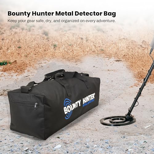 BOUNTY HUNTER حقيبة كاشف المعادن باونتي هانتر - حقيبة حمل نايلون مقاومة للعوامل الجوية مع جيب ملحقات ومقابض، تناسب نماذج S-Rod - تخزين متين وحماية أثناء السفر - مصنوعة في الولايات المتحدة - Image 2