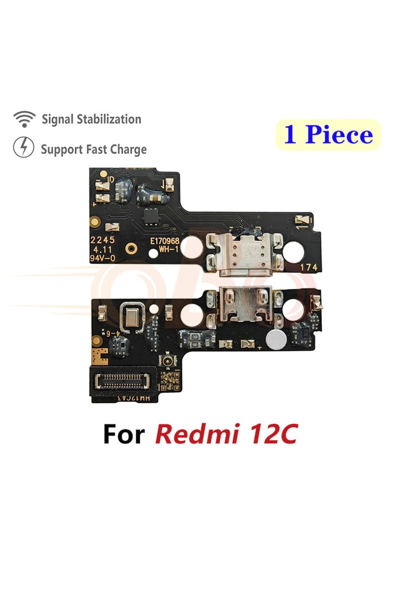 Redmi 12C USB Charging Dock Board For Redmi 8 8A 9A 9T 10 10C 12 12C 13C 14C 4G 5G Charger Port Conn