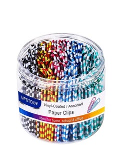 Y&D Paper Clips, Strong & Durable Colored Paperwith Rust-Resistant, Rustproof for Files, Papers, Office Supply 100 Pack Clips Large 2 Inch (50mm)  - Image 1
