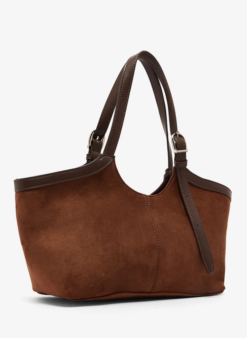 ELLA Suede Tote Bag