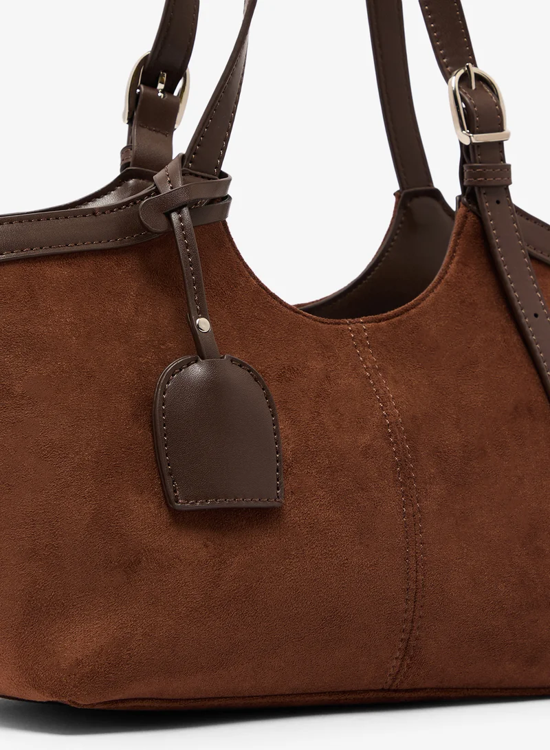ELLA Suede Tote Bag