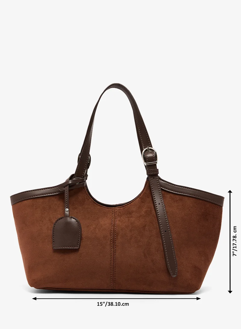 ELLA Suede Tote Bag