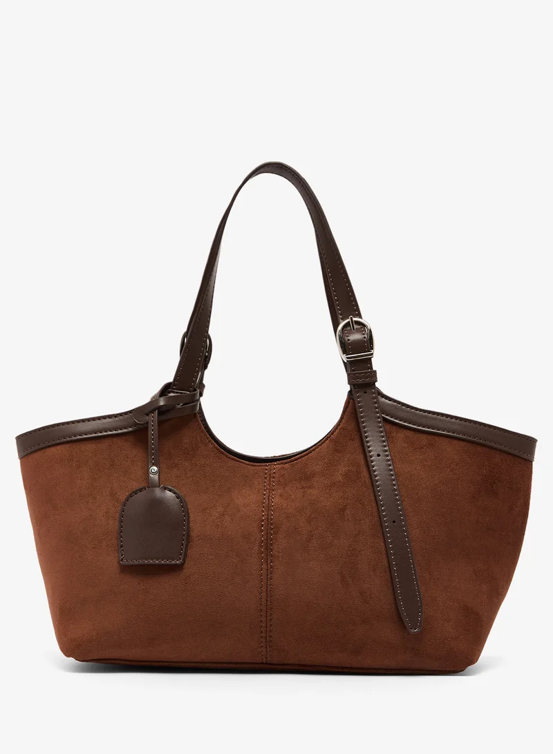 ELLA Suede Tote Bag