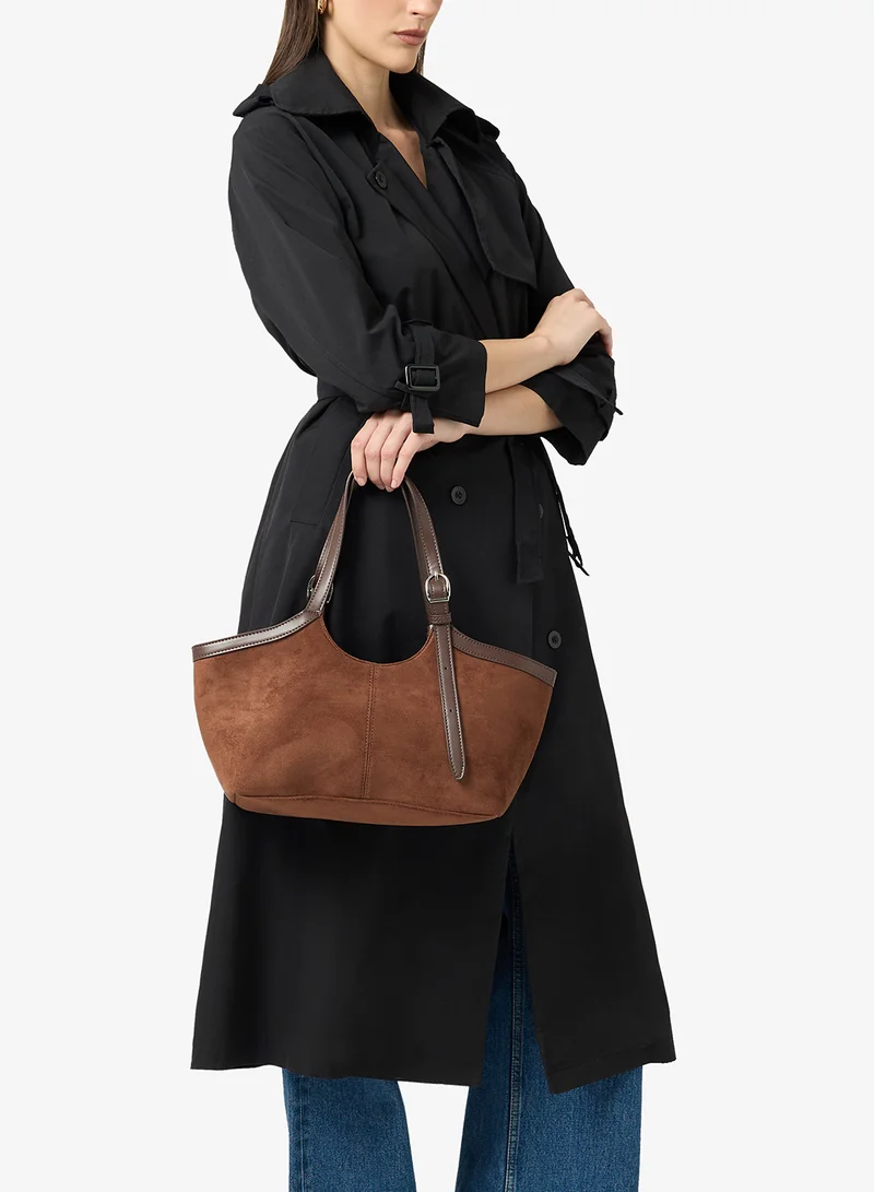ELLA Suede Tote Bag