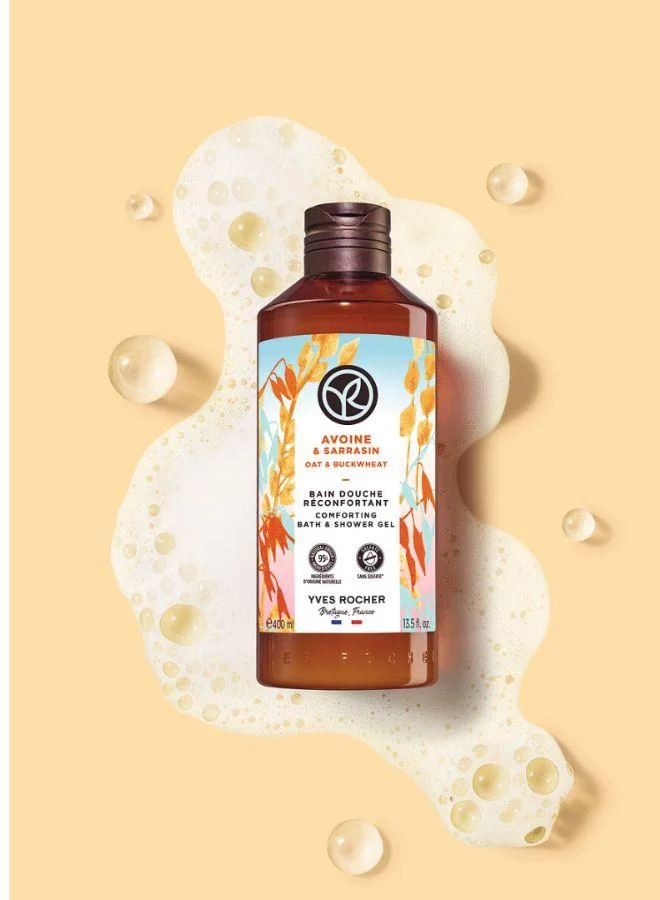 Yves Rocher BATH AND SHOWER OAT MILK AND BUCKWHEAT 400ML
