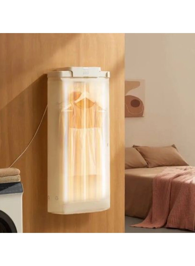 AROAQ Portable Clothes Dryer Electric Dryer Stretchable Foldable Large Capacity Laundry Dryer Machine with Dryer Bag and Time Setting - Image 3