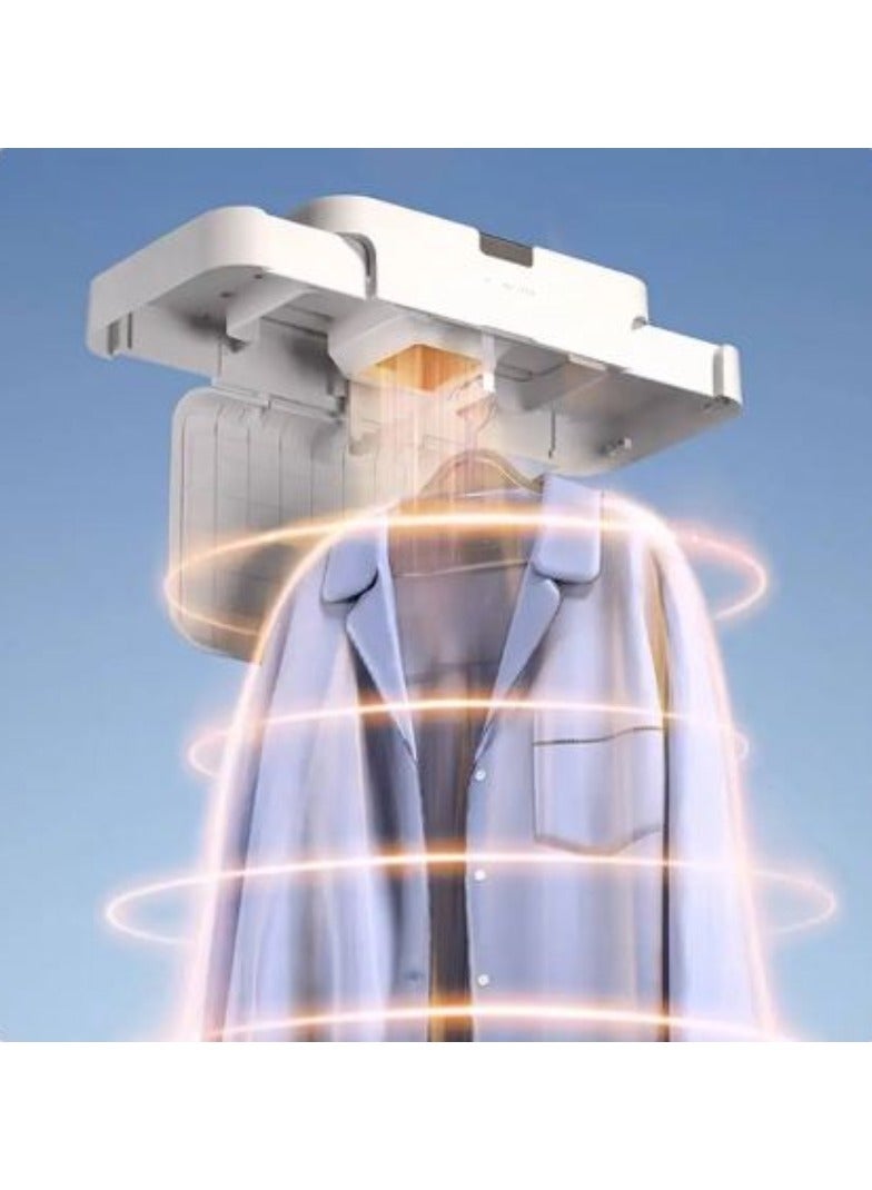 AROAQ Portable Clothes Dryer Electric Dryer Stretchable Foldable Large Capacity Laundry Dryer Machine with Dryer Bag and Time Setting - Image 5