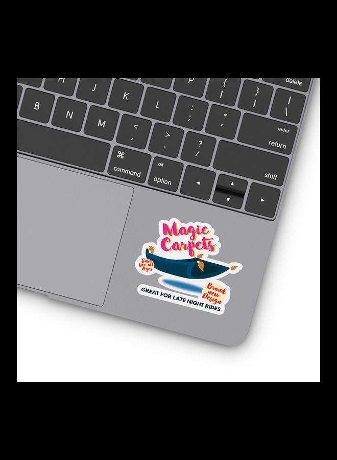 RKN Aladdin Magic Carpet Vinyl Stickers For Laptop - Image 2