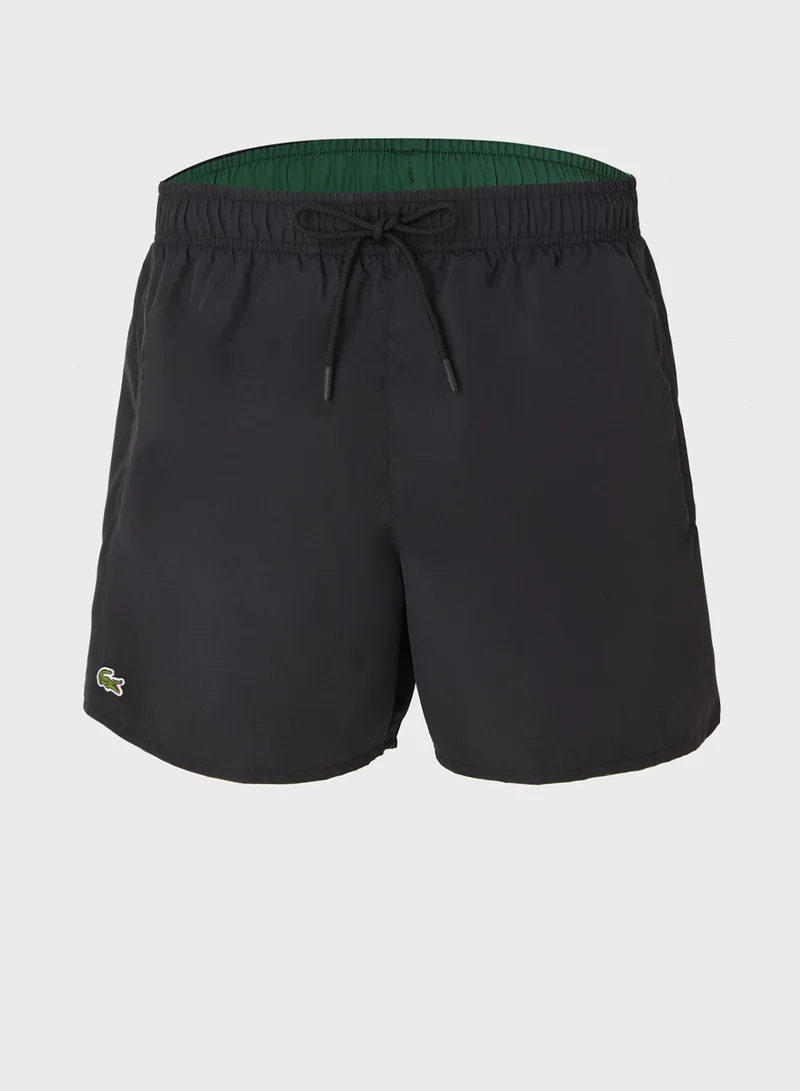 LACOSTE Short Quick Dry Swim Trunks