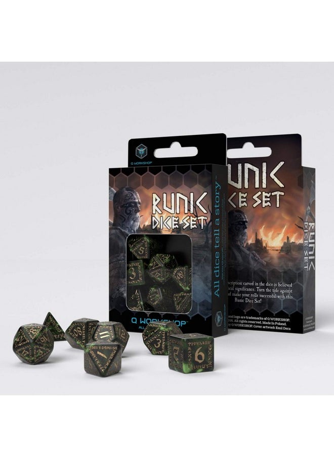 Q WORKSHOP - Q WORKSHOP Runk Dice Set (SRUN98) - Image 1