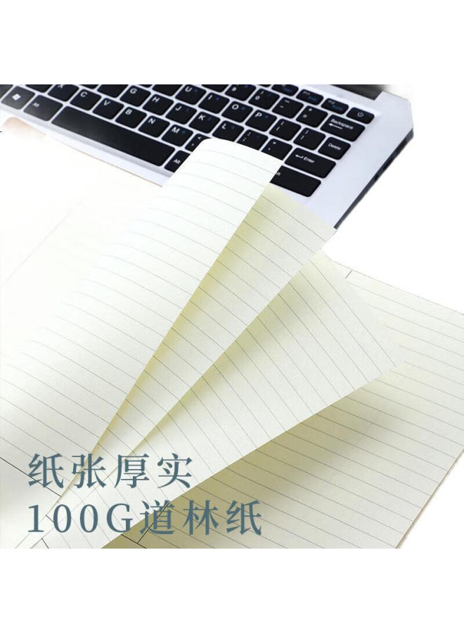 Jiaranheng دفتر كورنيل كبير من جياران هينغ - عبوة من 2، صفحات داخلية بديلة من ورق 9 ثقوب، تخطيط ذهني 16K، طريقة الذاكرة 5R، إعداد امتحانات الطلاب الجامعيين، إعادة تعبئة ملاحظات البحث - Image 1