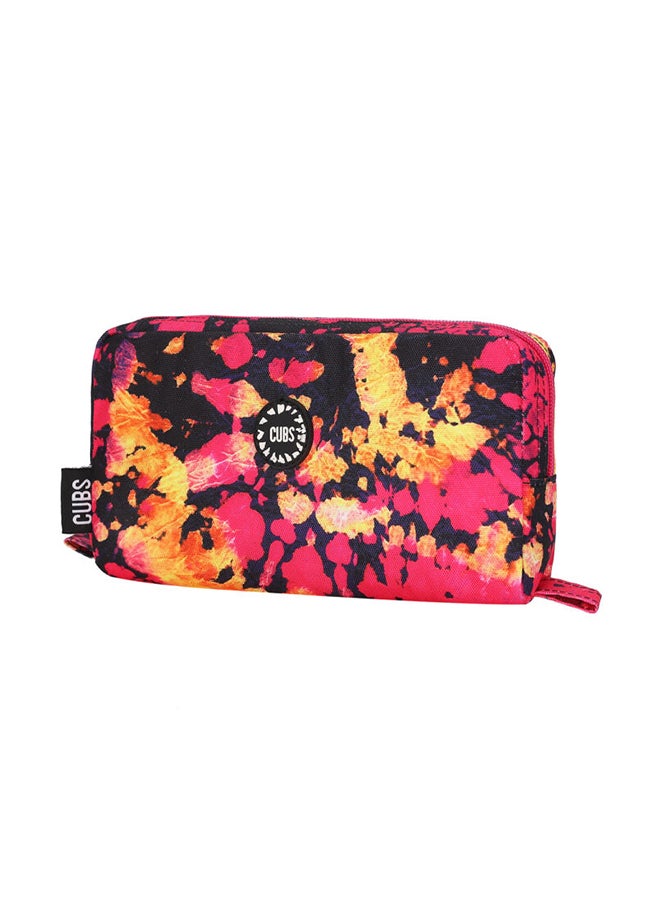 CUBS Tie Dyed Waterproof pencil case pouch with zip closure - Image 2